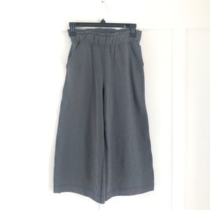 Lululemon Wide Leg Gray Sweatpants